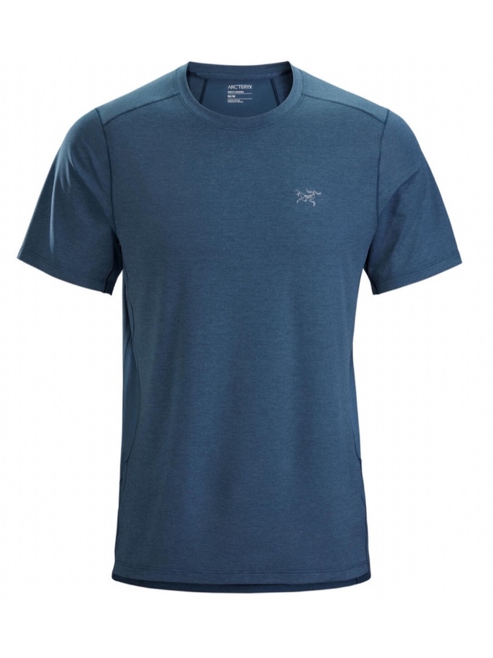 Arc’teryx Cormac Crew SS Short Sleeve Blue Crew Neck
